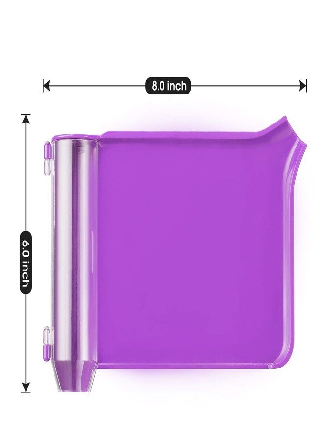 Medarchitect Right Hand Pill Counting Tray with Spatula (Purple - Wood Handle) - Image 5